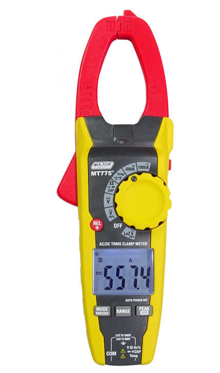 Major Tech  MT775 1000A  AC/DC TRMS Clamp Meter [ BOXED ]