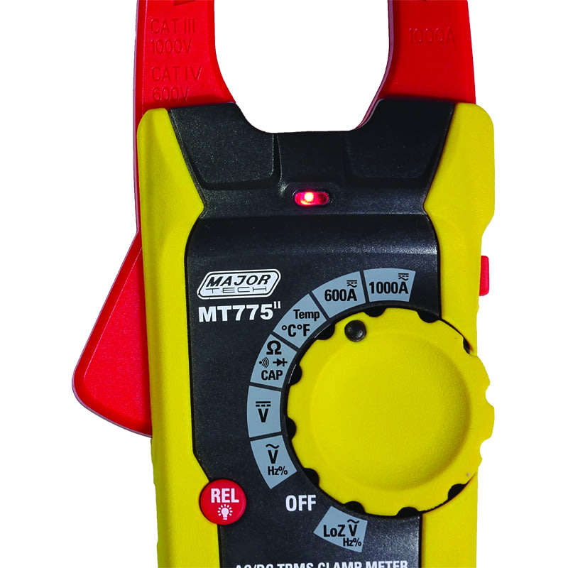 Major Tech  MT775 1000A  AC/DC TRMS Clamp Meter [ BOXED ]