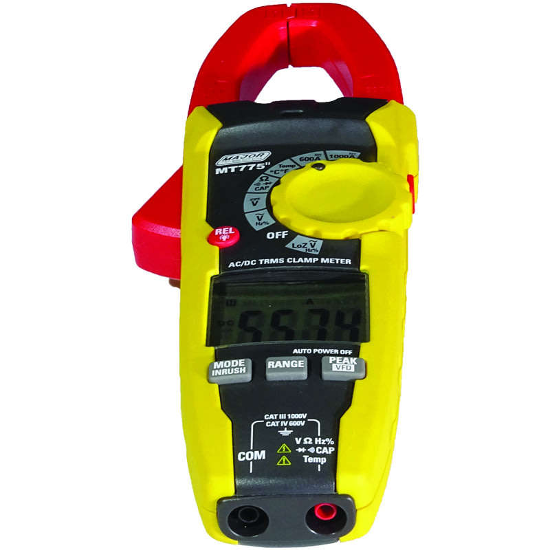 Major Tech  MT775 1000A  AC/DC TRMS Clamp Meter [ BOXED ]