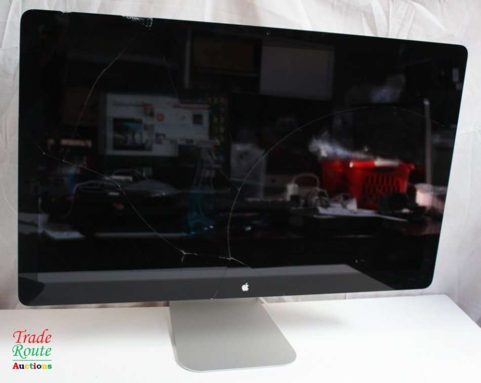 Outer Glass Cracked ** Apple Thunderbolt Cinema Display LED (27-Inch) Monitor | A1407