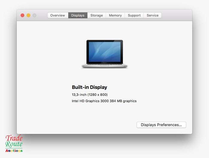 MacBook Pro 13.3-inch | Core i5 2.4GHz | 4GB RAM | 500GB HDD - Apple Laptop