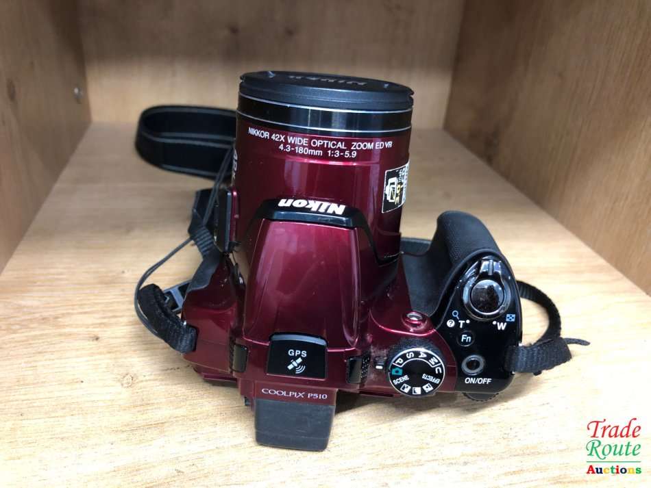 Nikon COOLPIX P510 16.1 MP CMOS Digital Camera with 42x Zoom GPS Record Location