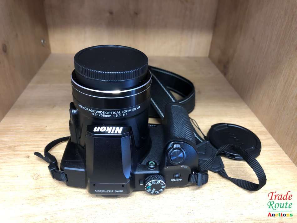 Nikon Coolpix B600 Digital Camera - Nikkor 60X Wide VR Lens Camera