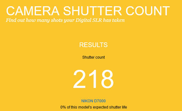 NIKON D7000 DSLR CAMERA Body (ONLY) 16.2 Megapixels - Shutter count only < 220