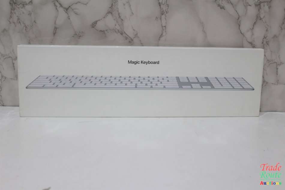 Apple A1843 Wireless Rechargeable Bluetooth Magic Keyboard With Numeric Keypad