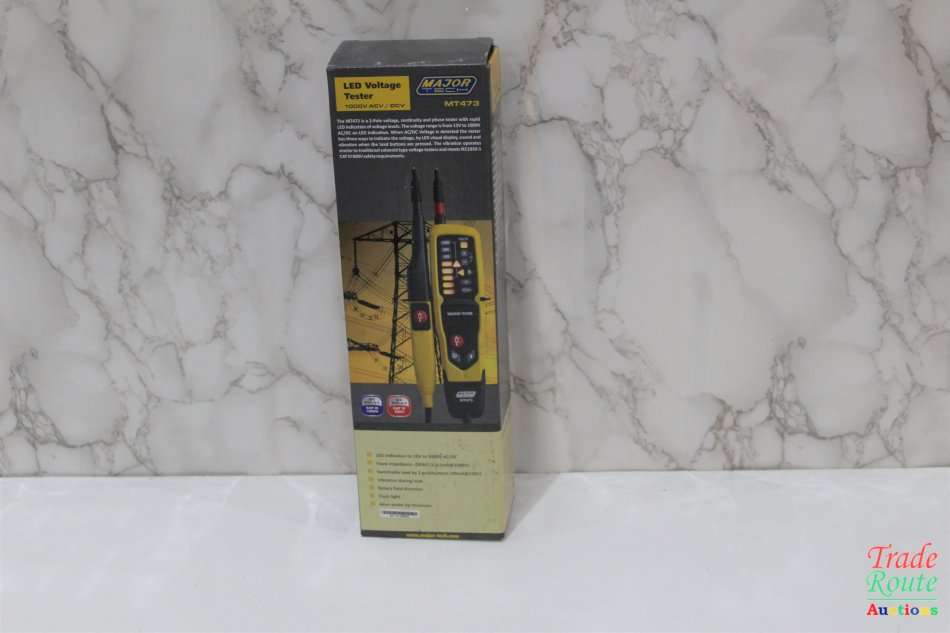 Major Tech MT473 LED Voltage Tester 1000V ACV / DCV - R 2200 value