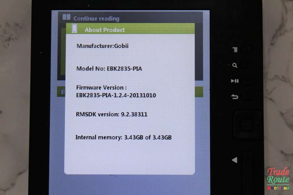 Gobii 7" Colour LCD e-Reader e-BOOK Reader