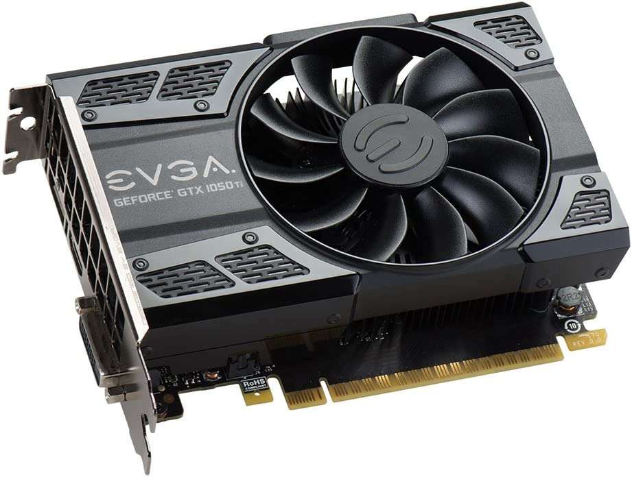 GeForce GTX 1050 Ti Gaming EVGA Graphics Card 4GB GDDR5 DX12 OSD Support (PXOC) 04G-P4-6251-KR