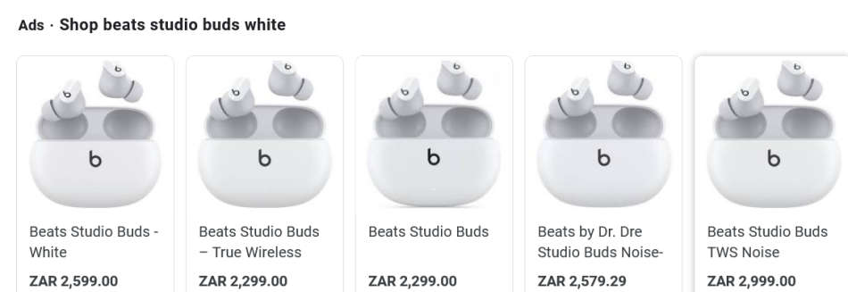 Beats Studio Buds  True Wireless Noise Cancelling With USB-C Charging Case