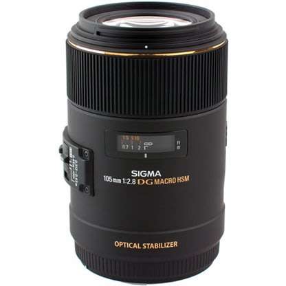 Sigma 105mm f2.8 EX DG OS HSM Macro Lens [ NIKON MOUNT ]
