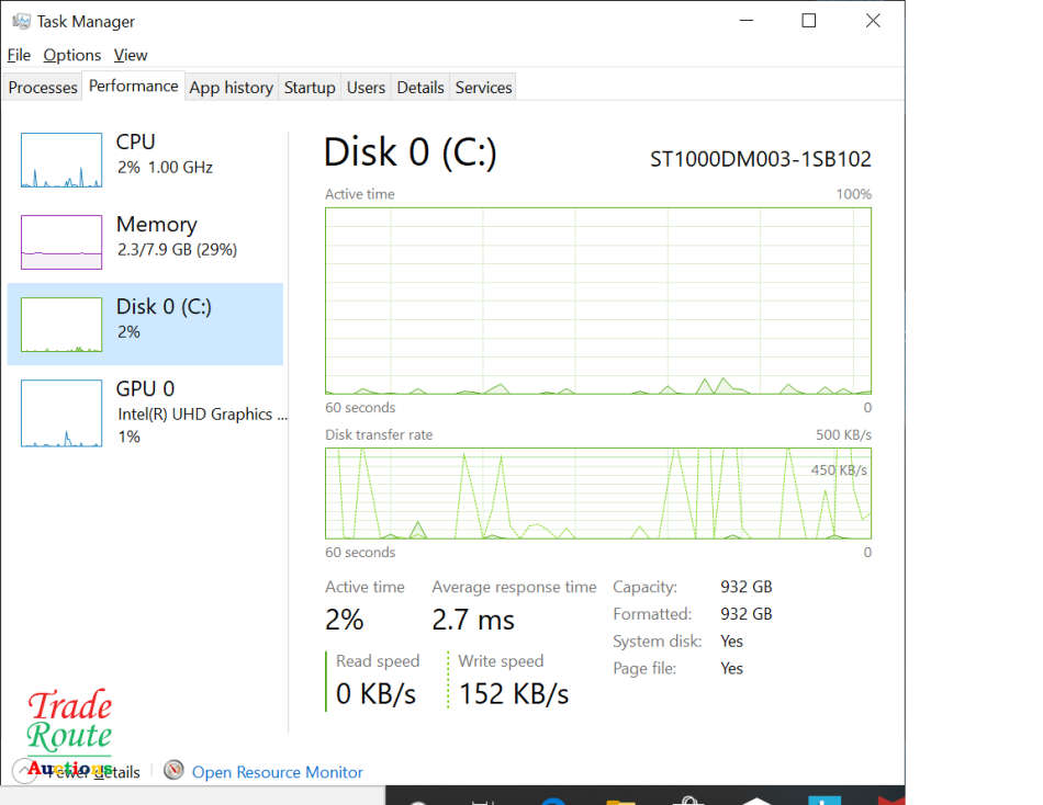 Lenovo V530s SFF Small form factor Desktop PC | CORE i3 9100 9th Gen 3.6GHz | 8GB RAM | 1TB HDD