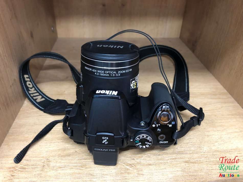 Nikon COOLPIX P510 16.1 MP CMOS Digital Camera with 42x Zoom GPS Record Location