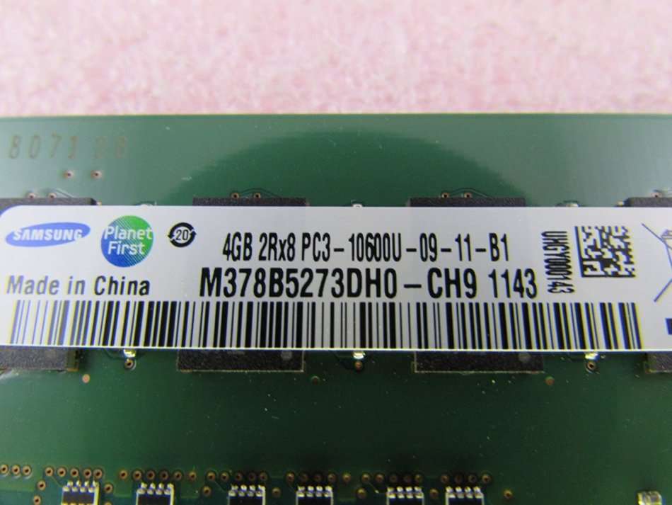 Samsung 4GB PC3-10600U 1333MHz DDR3 RAM Memory Module M378B5273DH0-CH9