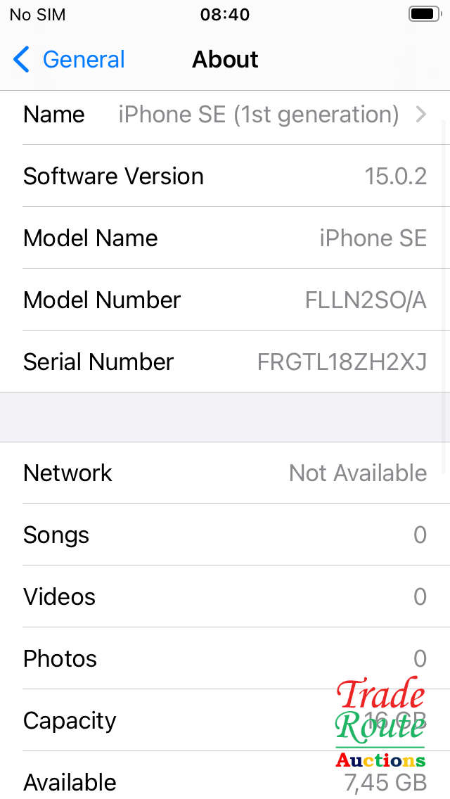 APPLE IPHONE SE | FLLN2SO/A | A1723 | SMART PHONE