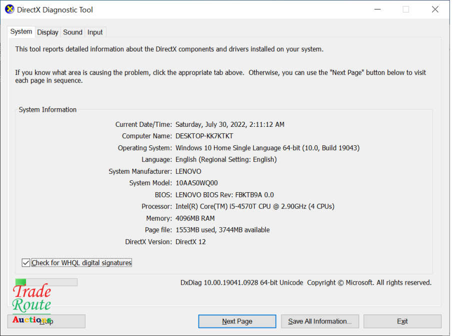 Lenovo ThinkCentre M93P MICRO Desktop PC | Core i5 4570T CPU @ 2.9GHz | 4GB RAM | 500GB HDD