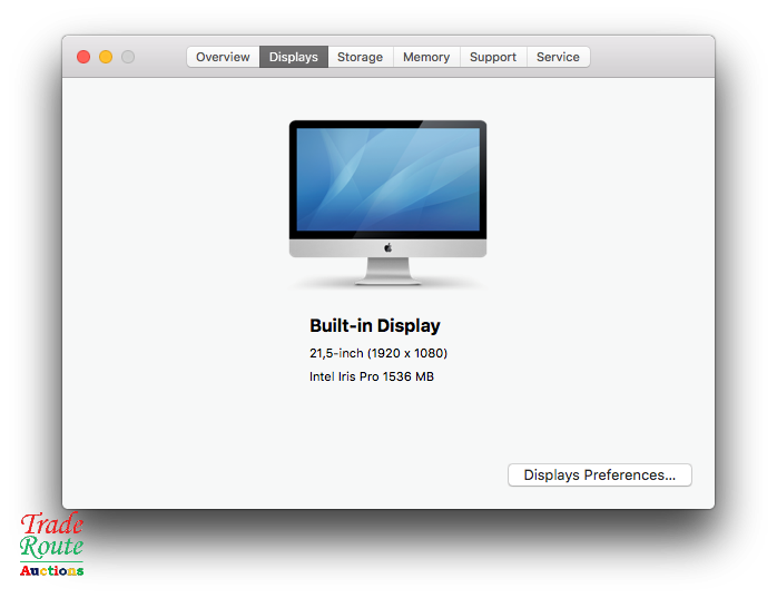 iMAC Stylish | 21.5 INCH | Core i5 2.7GHz | 8GB RAM | 1TB HDD  * ULTRASLIM * Intel Iris Pro Graphics