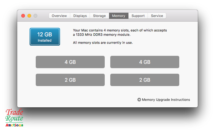 Apple iMAC 21.5 INCH Computer AIO Core i3 3.06Ghz | 12GB RAM | 500GB HDD - [ NOISY FAN ]