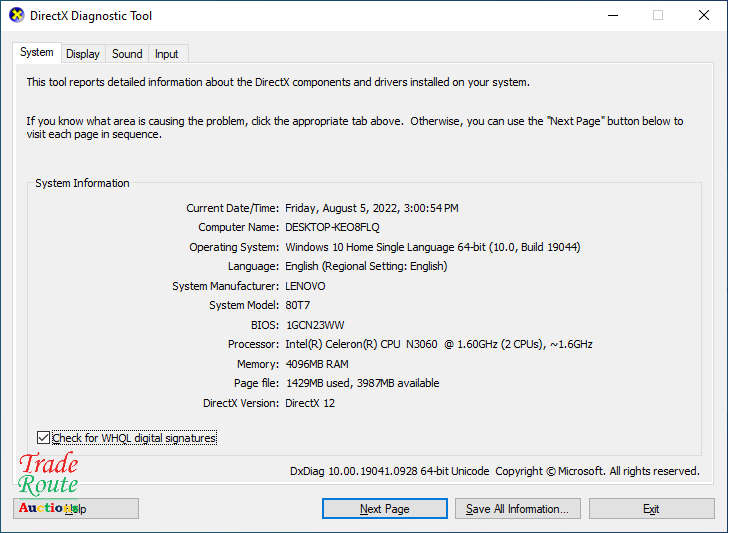 LENOVO IDEAPAD 110 80T7 15.6 INCH LAPTOP ** R 1 Bargains **