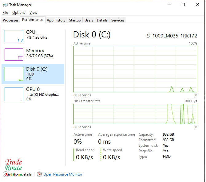 ASUS VIVOBOOK X510UA 15.6 INCH NOTEBOOK | CORE i3 7100U 7th Gen 2.4GHZ | 8GB RAM | 1TB HDD