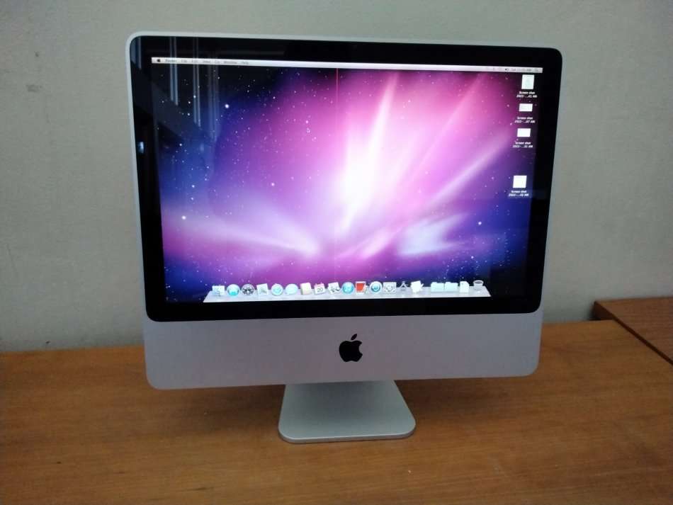 iMac 20-Inch `Core 2 Duo` 2.0Ghz - All in One COMPUTER Desktop - 1GB RAM - 250GB HDD