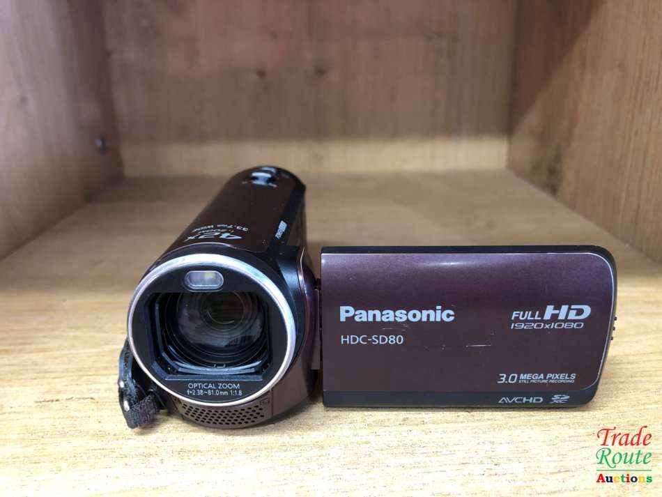 Panasonic HDC-SD80 High Definition Camcorder - FULL HD 1920 x 1080 Recording