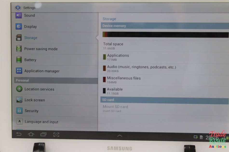 Samsung Galaxy Note GT-N8000 16GB TouchScreen Tablet with Stylus - Plz read