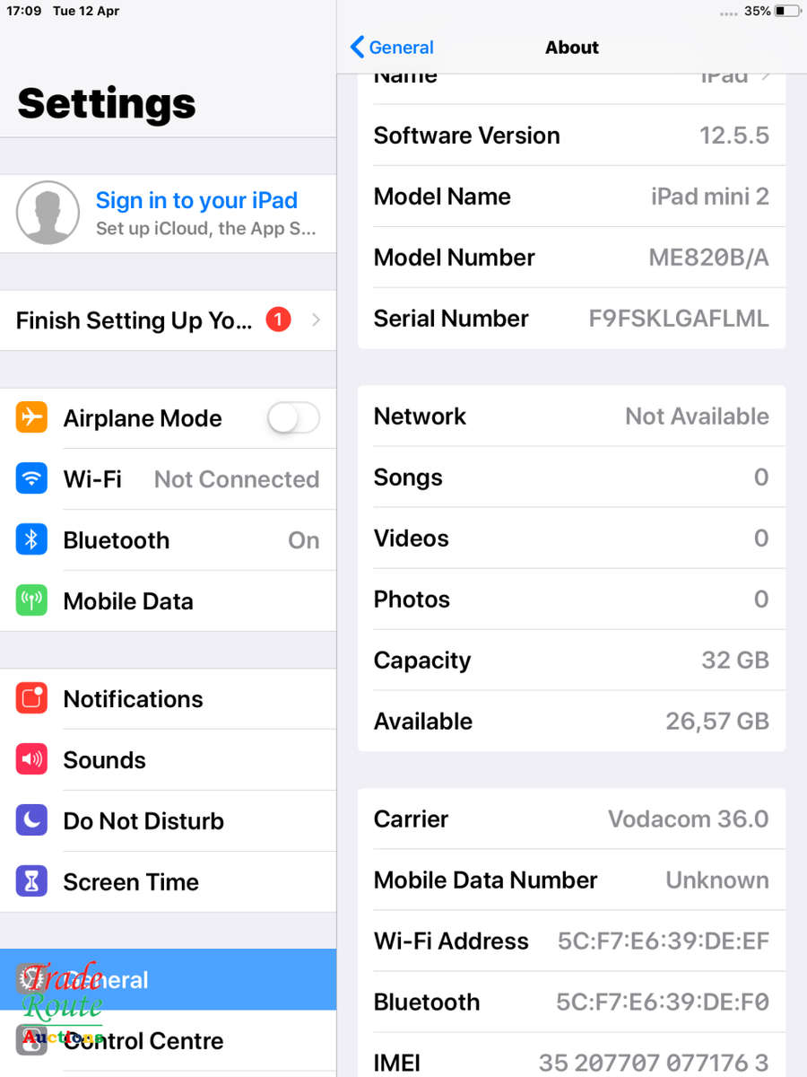 APPLE IPAD MINI 2 | 32GB | ME820B/A  with Retina display Wi-Fi + Cellular