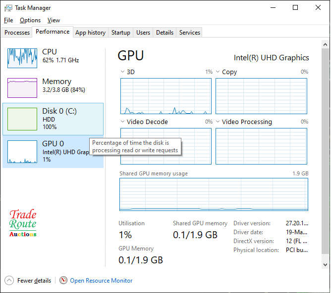 10th Generation | Acer Aspire 3 A315-56 15.6` Laptop | Core i3 1005G1 | 4GB RAM | 1TB HDD