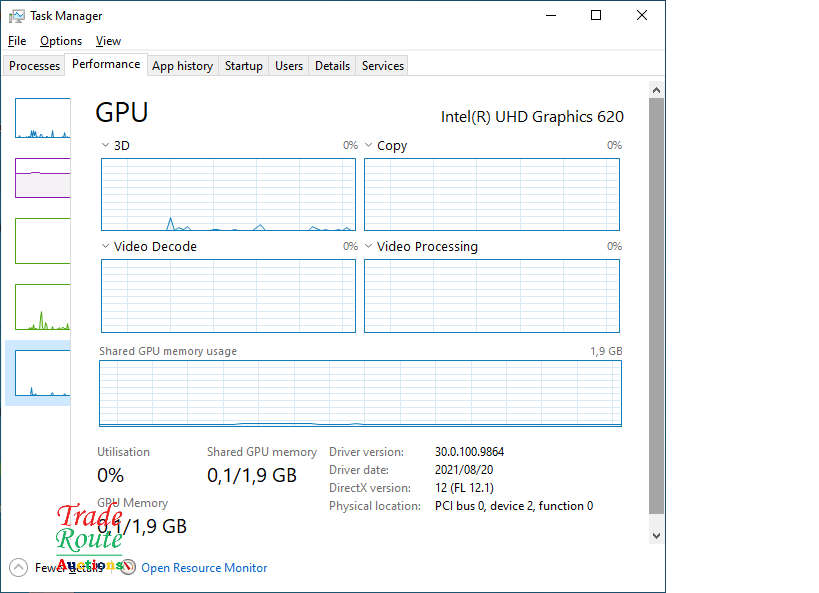 HP PROBOOK 450 G6 15.6` LAPTOP | CORE i5 8265U 8th Gen 1.6GHz | 4GB RAM | 256GB SSD X 2