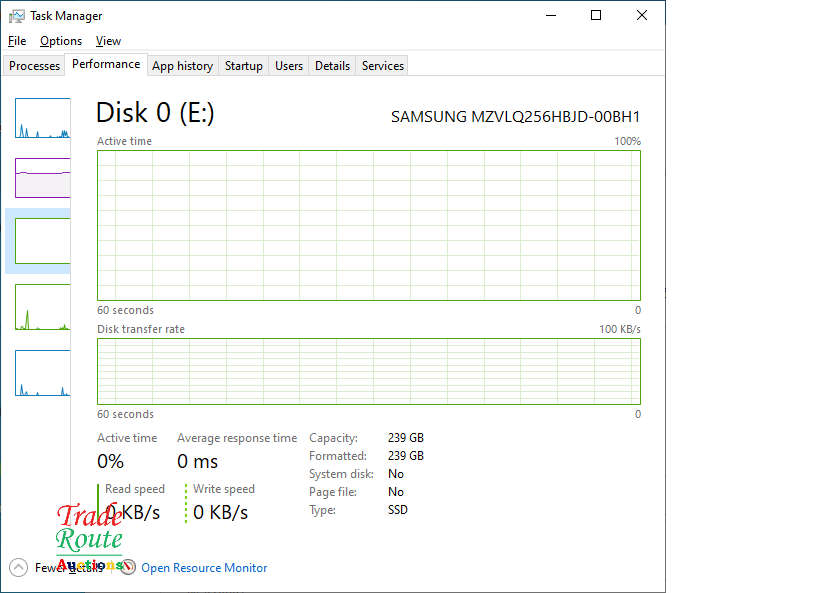 HP PROBOOK 450 G6 15.6` LAPTOP | CORE i5 8265U 8th Gen 1.6GHz | 4GB RAM | 256GB SSD X 2
