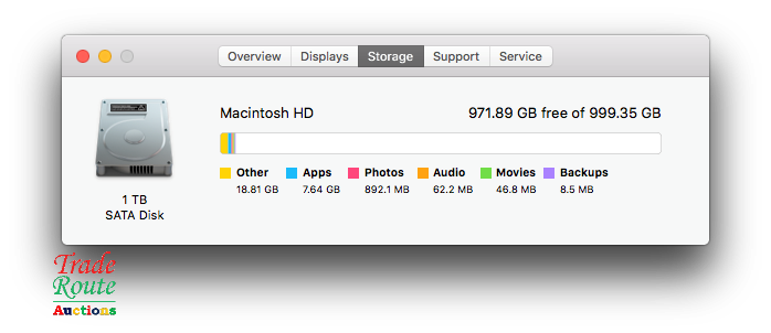 2015 Apple iMAC | 21.5 INCH | Core i5 1.6GHz | 8GB RAM | 1TB HDD  ** ULTRASLIM Cracked Outer Glass