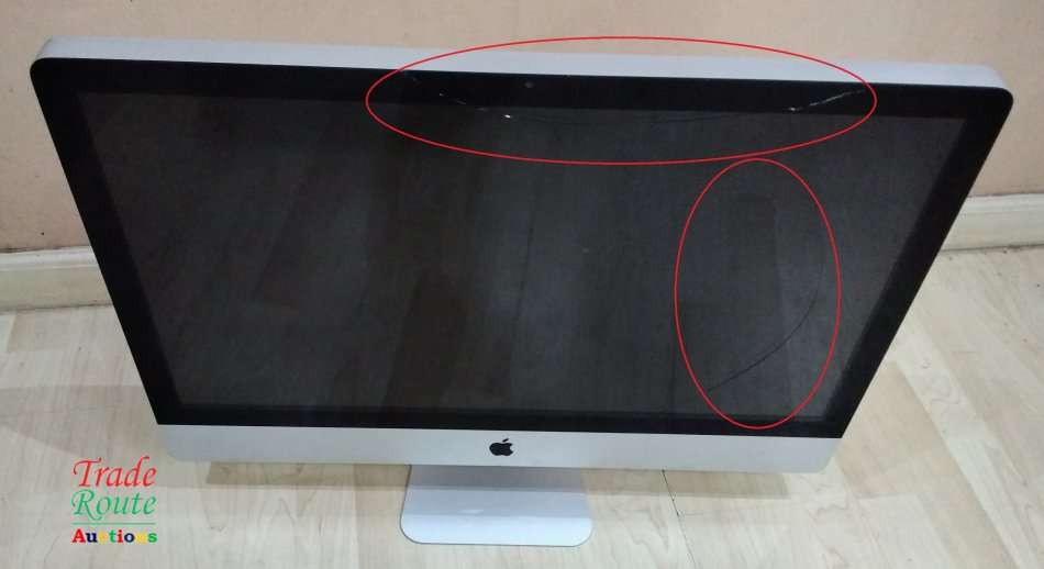 Apple iMAC | 27 INCH | Core i5 3.1GHz 6GB RAM 1TB HDD - [ CRACKED OUTER GLASS ] LCD IS FINE