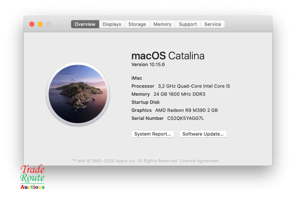 Apple iMAC Retina 5K Display 2015 | 27 INCH | Core i5 * RADEON R9 2GB [CRACKED OUTER GLASS]