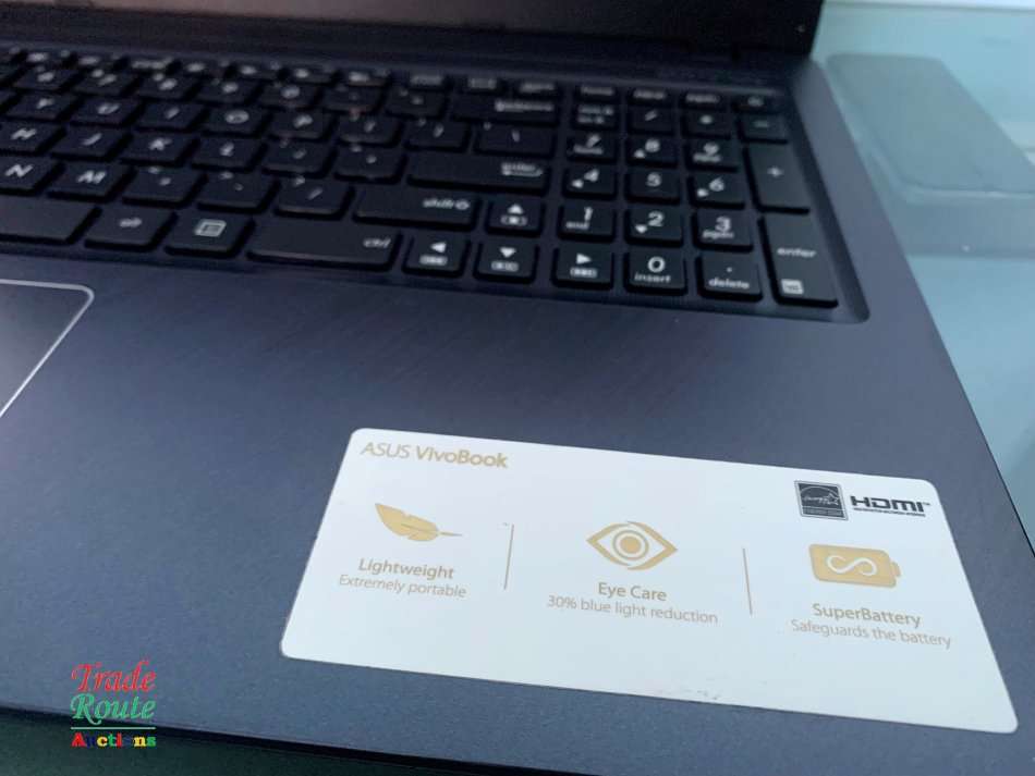 ASUS VIVOBOOK X540UA 15.6 INCH NOTEBOOK | CORE i5 8250U 8th Gen 1.8GHZ | 8GB RAM | 1TB HDD