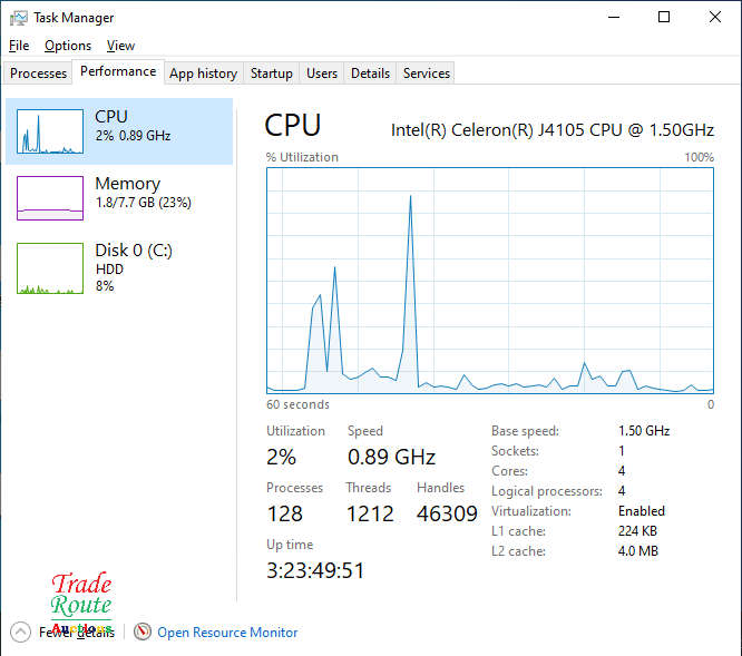 Mustek Mecer LIVA ONE Plus Desktop Computer PC | Intel Celeron 1.5Ghz | 8GB RAM | 500GB HDD