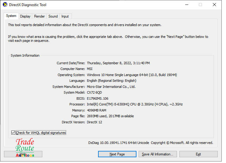 MSI CX72 6QD 17.3 inch i7 Gaming Laptop | Nvidia 940MX Graphics | Monster