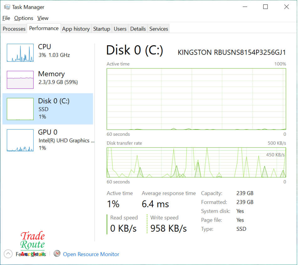 Acer Swift 3 Ultra Thin LAPTOP SF314-56, 14" Full HD 8th Gen Intel Core i3-8145U, 4GB RAM, 256GB SSD