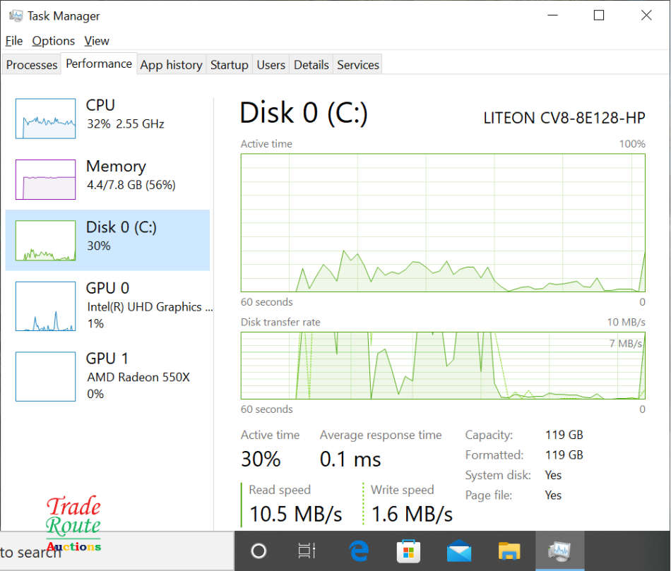 HP ELITEBOOK 840 G6 14" LAPTOP | CORE i5 8365U 8th Gen 1.9GHZ | 8GB RAM | 128GB SSD
