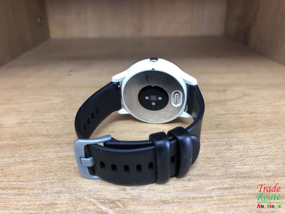 Garmin Vivoactive 3 Smart Watch [ WHITE CASE WITH BLACK STRAP ]