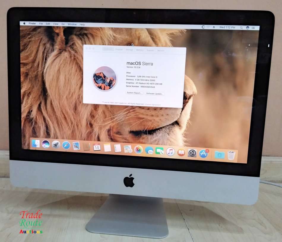 Apple iMAC 21.5 INCH Computer AIO - ATI Radeon HD Graphics