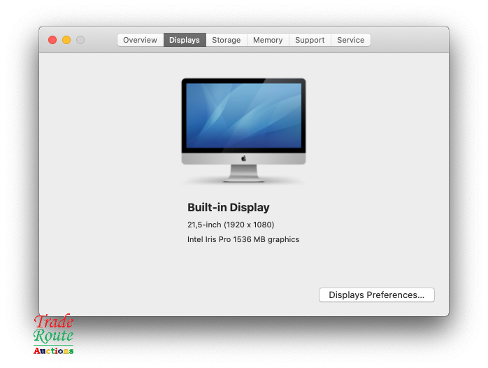 iMAC Stylish | 21.5 INCH | Core i5 2.7GHz | 8GB RAM | 1TB HDD  * ULTRASLIM * Intel Iris Pro Graphics