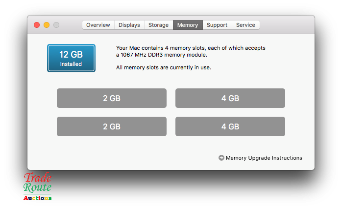 Apple iMAC | 27 INCH Core i5 2.66GHz 12GB RAM 1TB All In One Desktop ATI Radeon Graphics