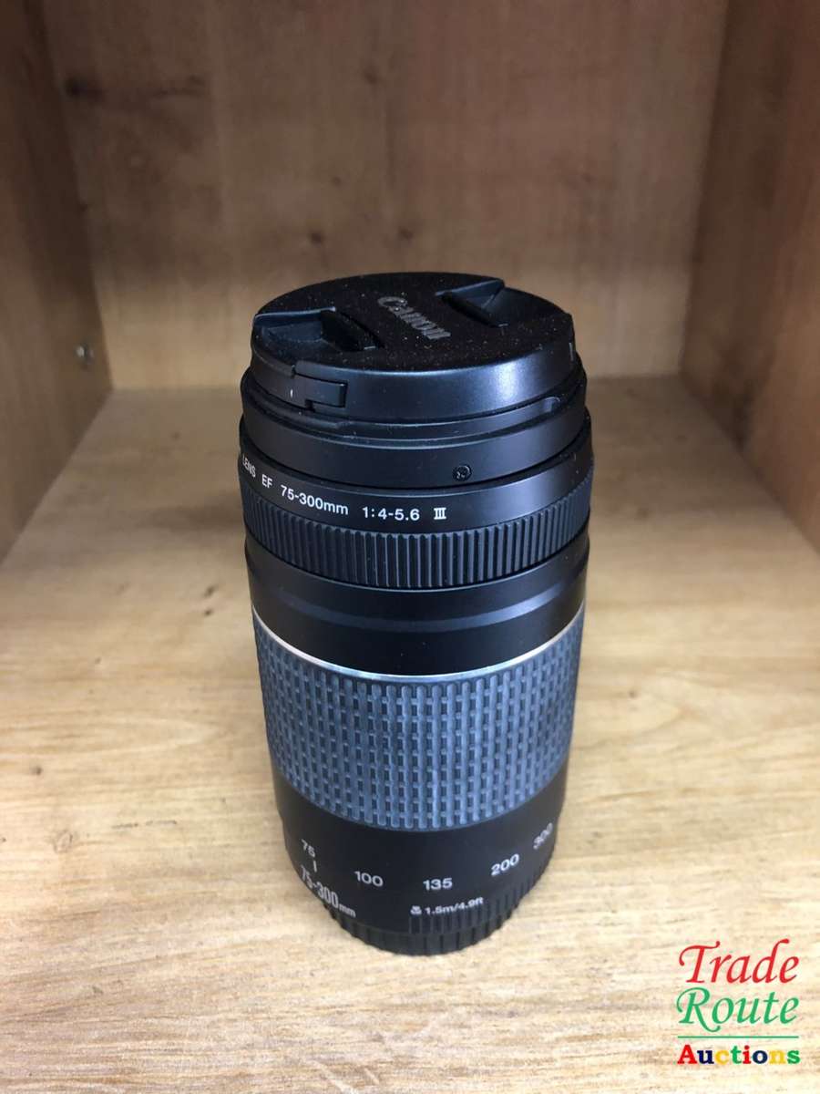 Canon EF 75-300mm 4-5.6 Mark iii Telephoto Zoom Lens for 600D, 650D, 700D, 750D 1200D 1300D Etc