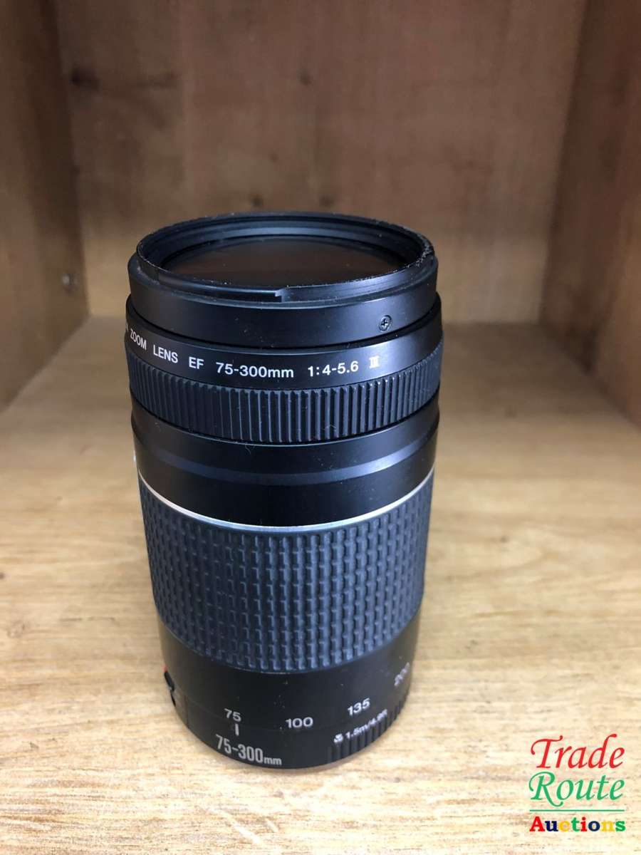 Canon EF 75-300mm 4-5.6 Mark iii Telephoto Zoom Lens for 600D, 650D, 700D, 750D 1200D 1300D Etc