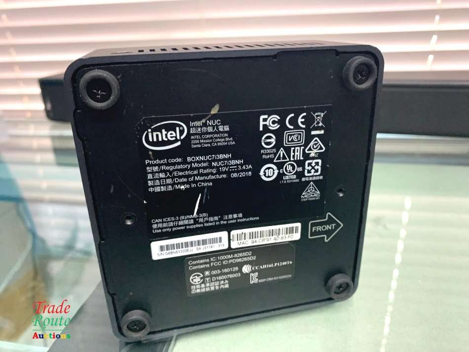 Intel NUC Mini-PC NUC7i3BNH DESKTOP PC | CORE i3 7100U 7th Gen 2.4GHz | 8GB RAM | 256GB SSD