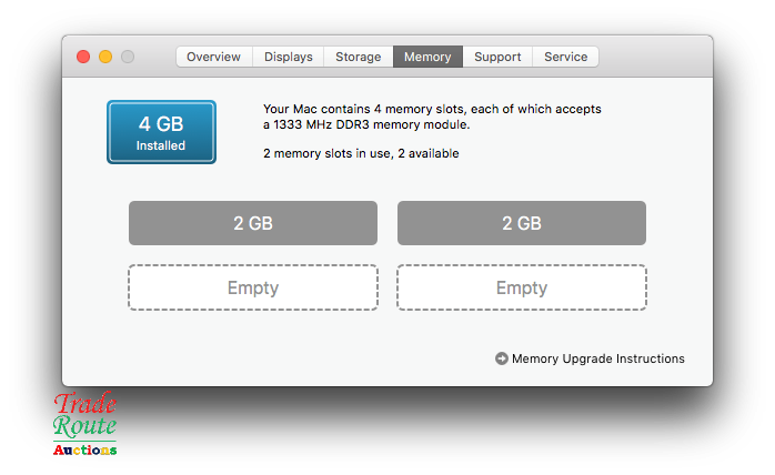 Apple iMAC | 27 INCH | Core i5 2.7GHz 4GB RAM 1TB HDD | All In One Desktop Computer