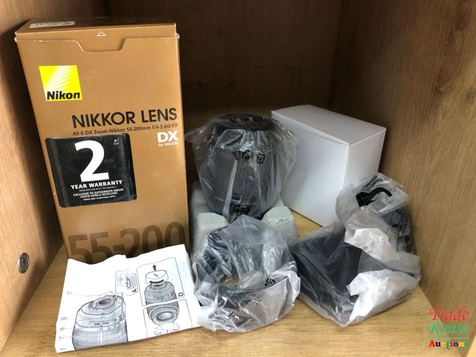 Nikon 55-200mm DX Lens for NIKON DSLR Cameras IN BOX