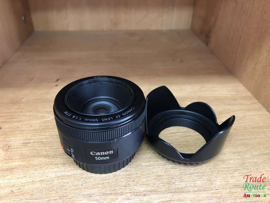 Canon EF 50mm f/1.8 STM Lens for Canon DSLR Cameras