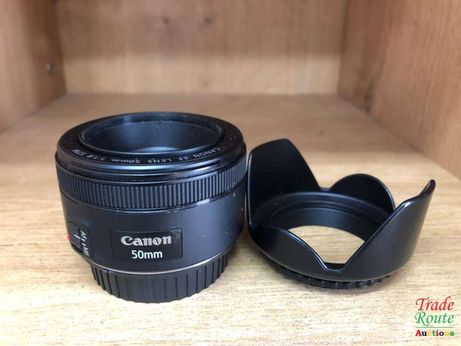 Canon EF 50mm f/1.8 STM Lens for Canon DSLR Cameras