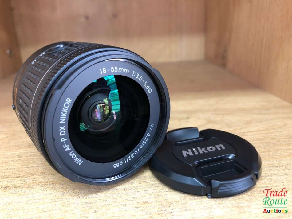 Nikon AF-P DX NIKKOR 18-55mm f/3.5-5.6G Zoom Lens Auto Focus for Nikon DSLR